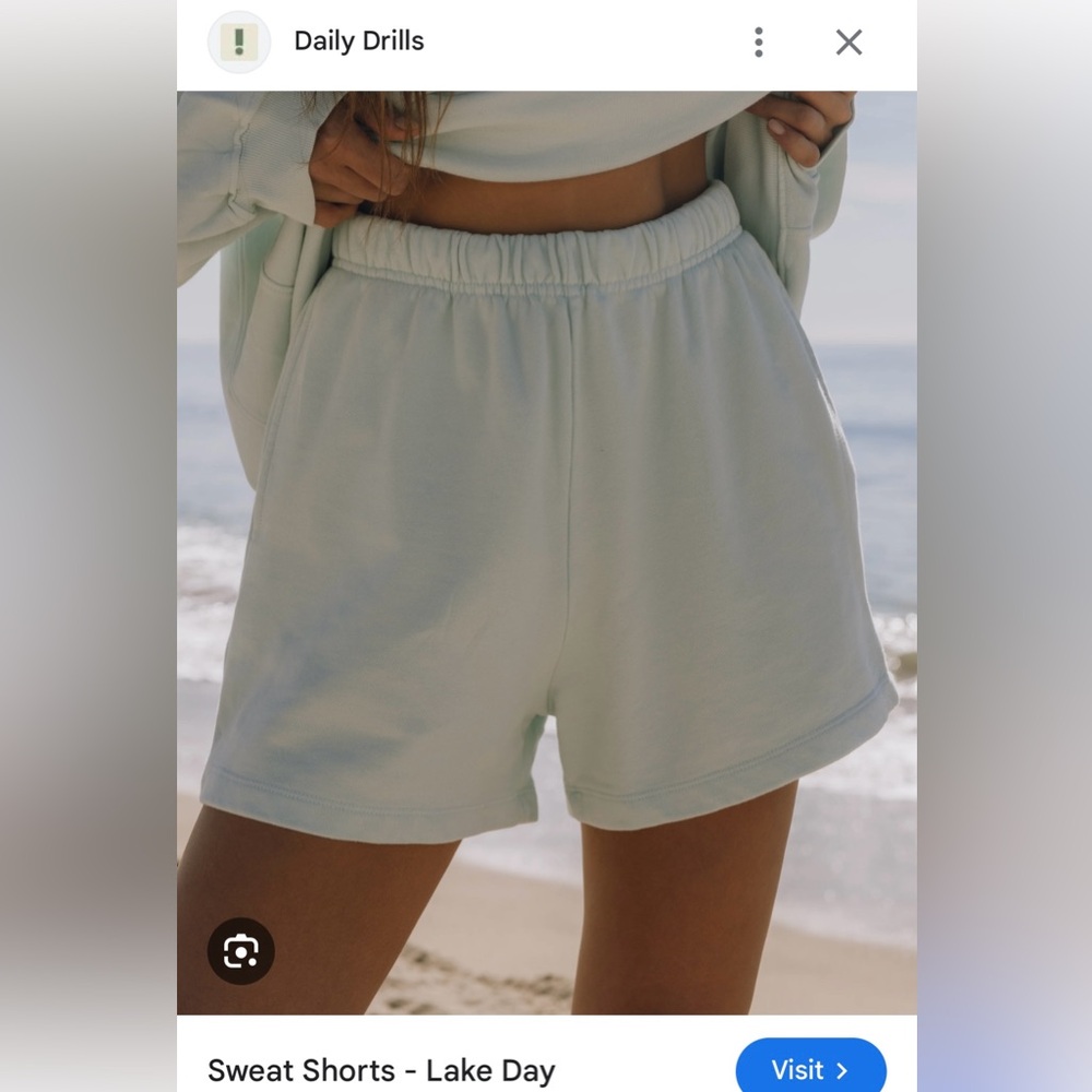 Daily Drills Women's Sweat Shorts - Lake Day m/l